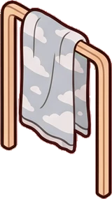 Bags, hats and shoes, a sticker from the Dreamy Pastel Bedroom world