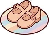Bags, hats and shoes, a sticker from the Dreamy Pastel Bedroom world