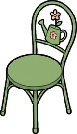 Chairs, a sticker from the The Flower Shop world