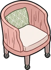 Chairs, a sticker from the The Flower Shop world