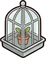 Collectibles, a sticker from the The Flower Shop world