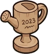 Collectibles, a sticker from the The Flower Shop world