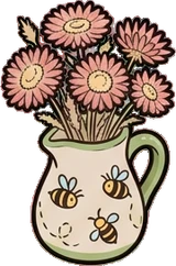 Collectibles, a sticker from the The Flower Shop world
