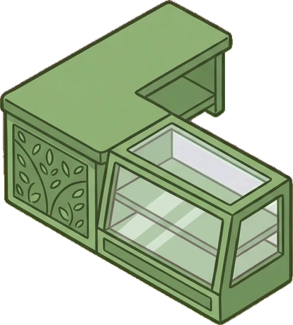 Counters, a sticker from the The Flower Shop world