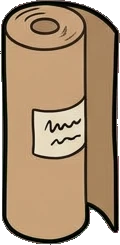 Baskets and floor things, a sticker from the The Flower Shop world
