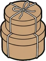 Baskets and floor things, a sticker from the The Flower Shop world