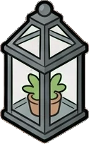 Baskets and floor things, a sticker from the The Flower Shop world