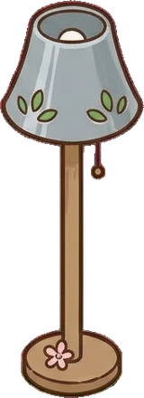 Floor lamps, a sticker from the The Flower Shop world
