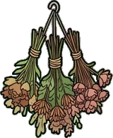 Small plants, a sticker from the The Flower Shop world