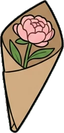 Small plants, a sticker from the The Flower Shop world