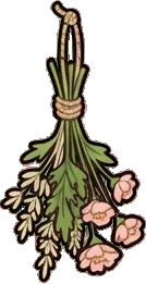 Garlands and hanging things, a sticker from the The Flower Shop world