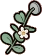 Garlands and hanging things, a sticker from the The Flower Shop world
