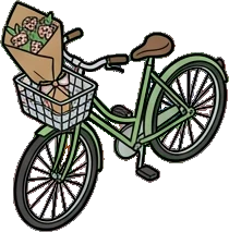 Hobby gear, a sticker from the The Flower Shop world