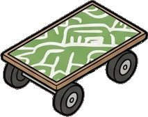 Hobby gear, a sticker from the The Flower Shop world