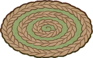 Rugs, a sticker from the The Flower Shop world