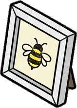 Shelf things, a sticker from the The Flower Shop world