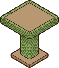 Tables for two, a sticker from the The Flower Shop world