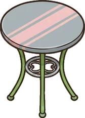 Tables for two, a sticker from the The Flower Shop world