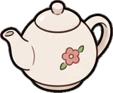Food and drinks, a sticker from the The Flower Shop world