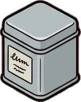 Food and drinks, a sticker from the The Flower Shop world