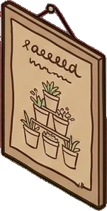 Wall art and frames, a sticker from the The Flower Shop world