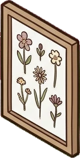 Wall art and frames, a sticker from the The Flower Shop world