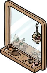 Windows, a sticker from the The Flower Shop world