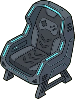 Armchairs, a sticker from the Gamer's Bedroom world