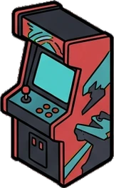 Collectibles, a sticker from the Gamer's Bedroom world