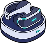 Gadgets and devices, a sticker from the Gamer's Bedroom world