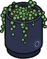 Small plants, a sticker from the Gamer's Bedroom world