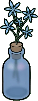 Small plants, a sticker from the Gamer's Bedroom world