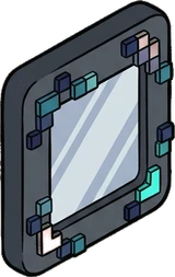 Mirrors, a sticker from the Gamer's Bedroom world