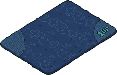 Rugs, a sticker from the Gamer's Bedroom world