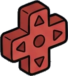 Little things, a sticker from the Gamer's Bedroom world