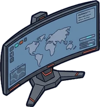 Screens and monitors, a sticker from the Gamer's Bedroom world
