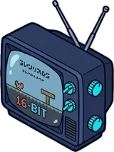 Screens and monitors, a sticker from the Gamer's Bedroom world