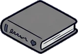 Shelf things, a sticker from the Gamer's Bedroom world