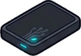 Shelf things, a sticker from the Gamer's Bedroom world
