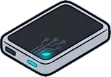 Shelf things, a sticker from the Gamer's Bedroom world