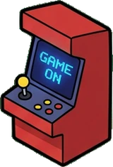 Candles and small lights, a sticker from the Gamer's Bedroom world