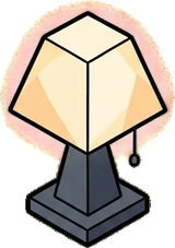 Candles and small lights, a sticker from the Gamer's Bedroom world