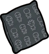 Cushions and blankets, a sticker from the Gamer's Bedroom world