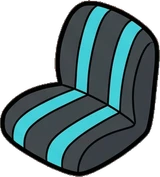 Cushions and blankets, a sticker from the Gamer's Bedroom world