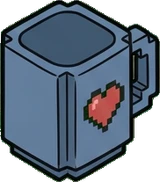 Food and drinks, a sticker from the Gamer's Bedroom world