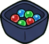Food and drinks, a sticker from the Gamer's Bedroom world