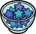Food and drinks, a sticker from the Gamer's Bedroom world