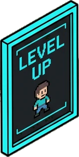 Wall art and frames, a sticker from the Gamer's Bedroom world