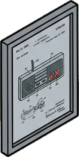 Wall art and frames, a sticker from the Gamer's Bedroom world