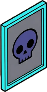 Wall art and frames, a sticker from the Gamer's Bedroom world